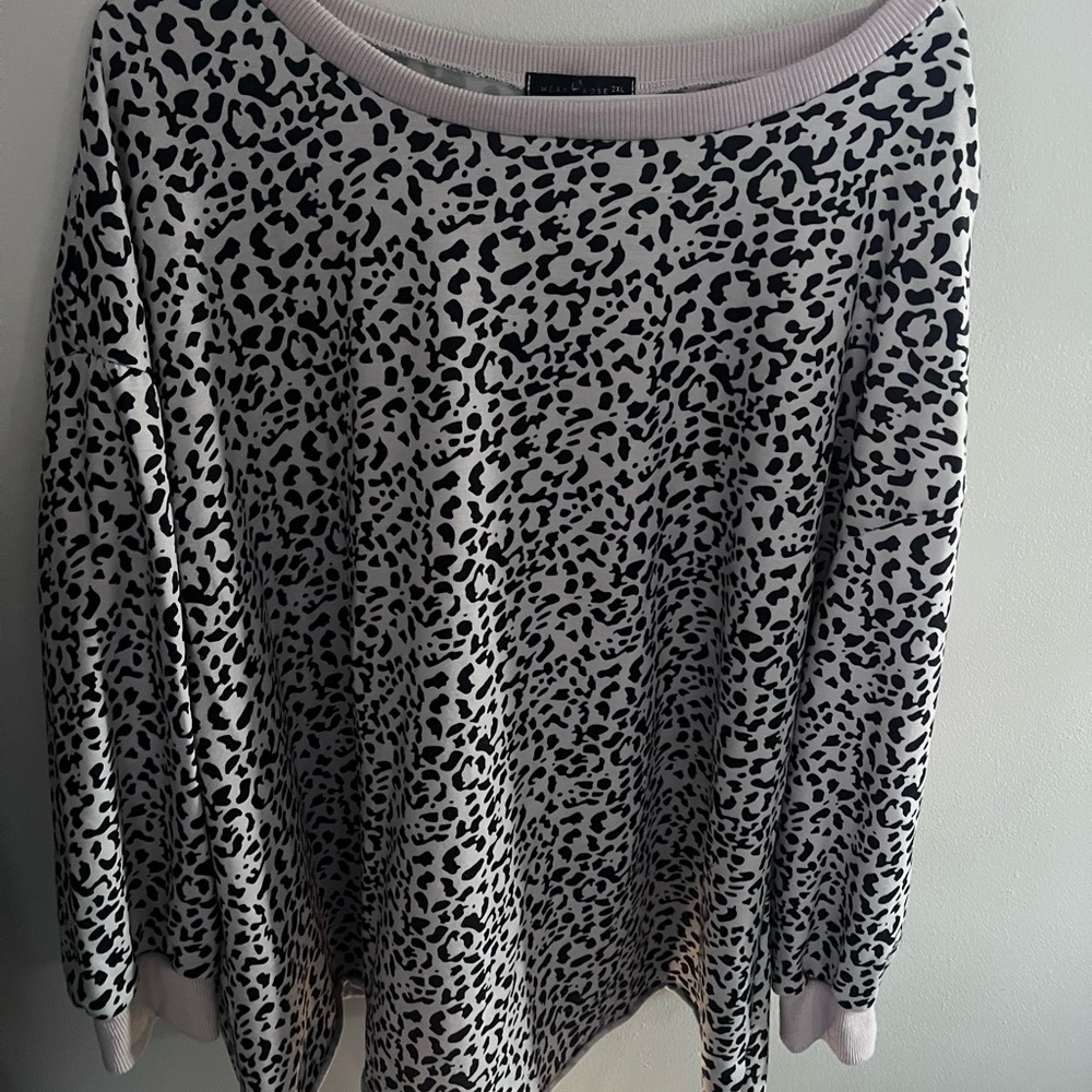 Leopard Print Sweater